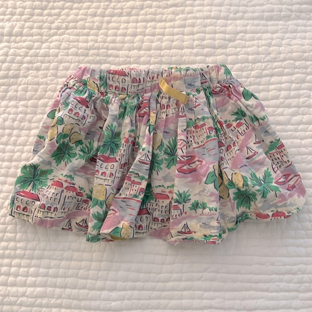 Mini Boden Amalfi Lemon Girl’s Skirt